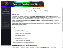 Tablet Screenshot of conceptdg.com